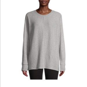 Time and tru women’s brushed RV crew neck top NWT